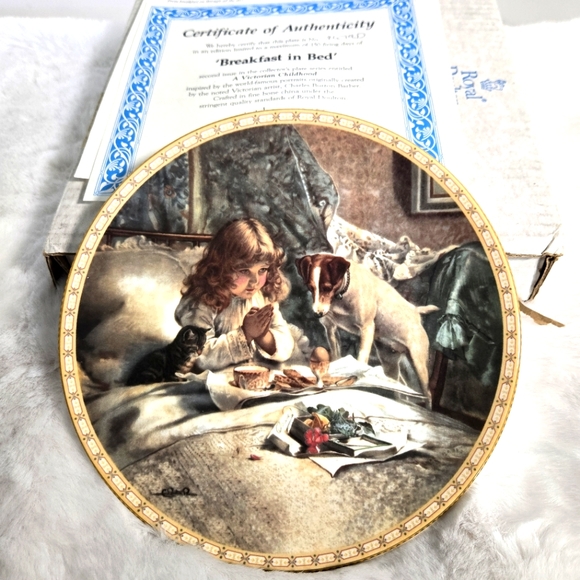 The Bradford Exchange 'Breakfast in Bed' - Picture 1 of 3